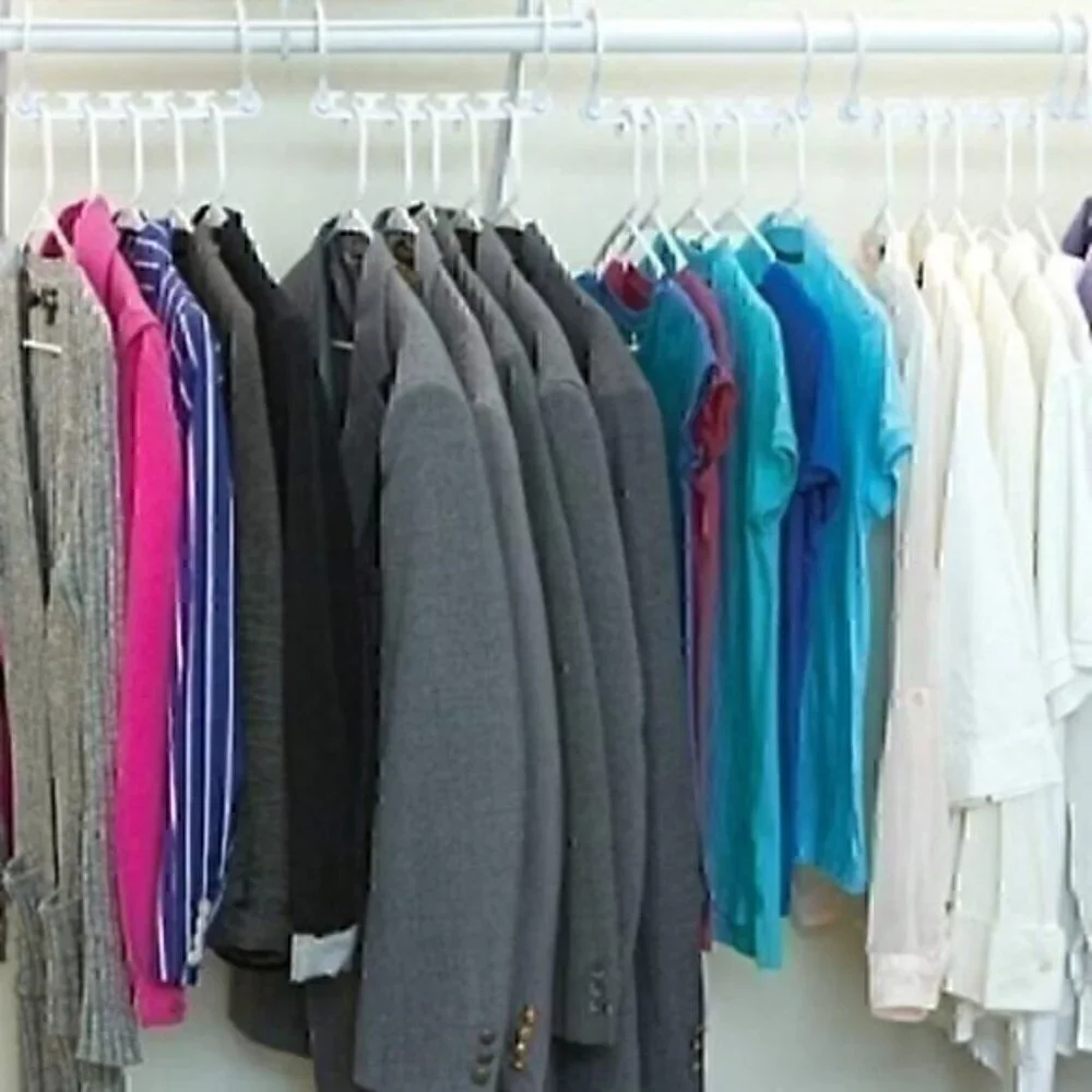 5 Wonder Hangers. Amazing space saving closet organizer